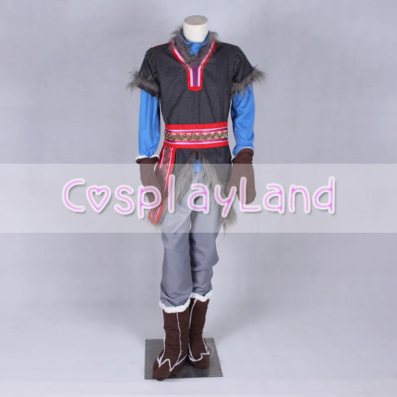 Костюмы на Хэллоуин для мужчин взрослых снежный рост Эльза Анна Кристофф