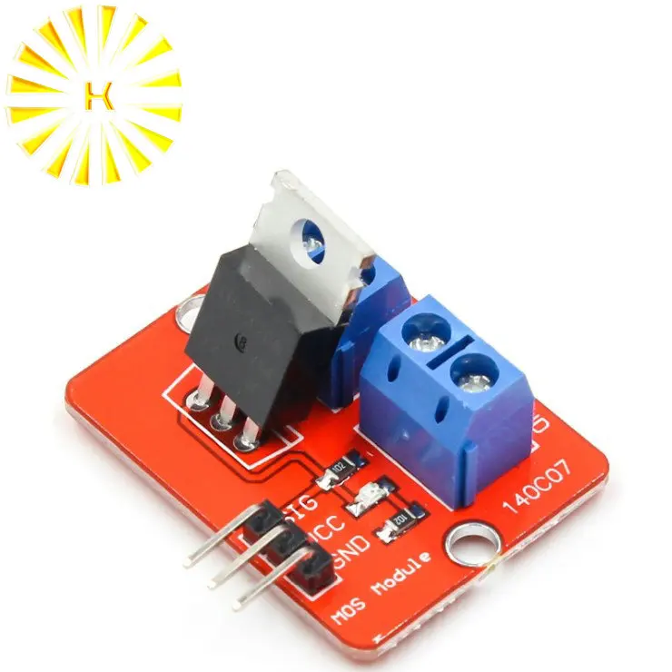 Верхняя кнопка Mosfet 0-24 В стандартный модуль для MCU ARM Raspberry pi | Электронные