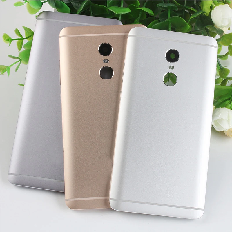 Задняя крышка батарейного отсека AAA для Redmi Note 4 задняя + Кнопки громкости кнопки