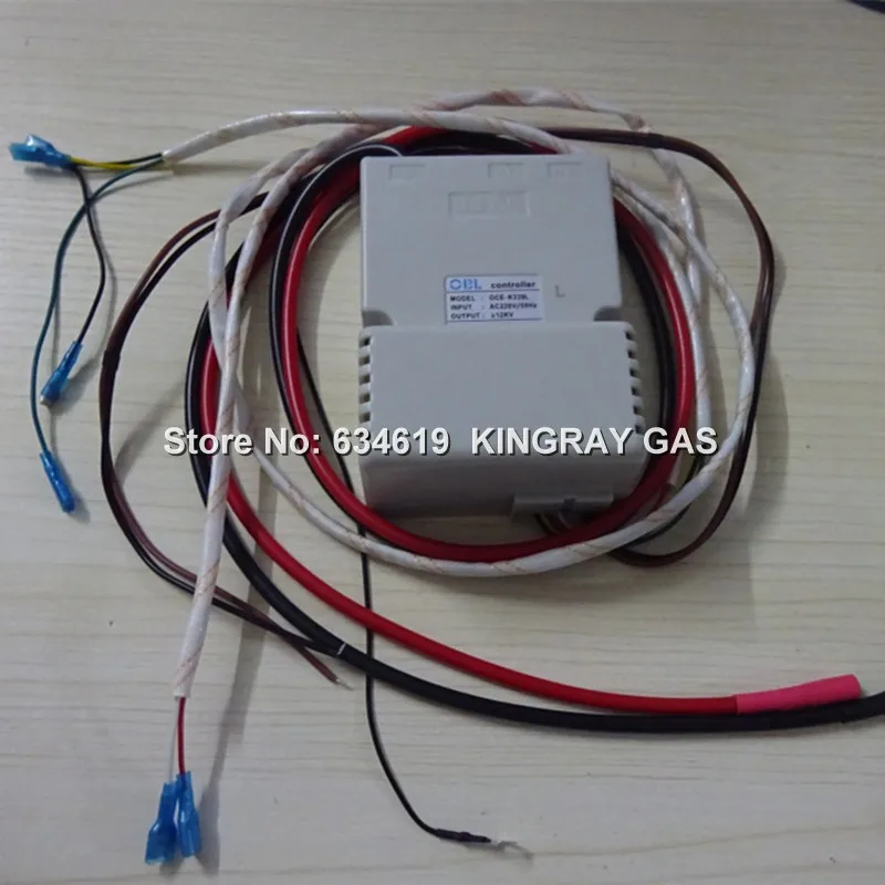 OCE-K339L/OCE-K339Q универсальный контроллер зажигания газовой печи оборудование для питания 12кв импульсный воспламенитель Ac220v Запчасти для духовки