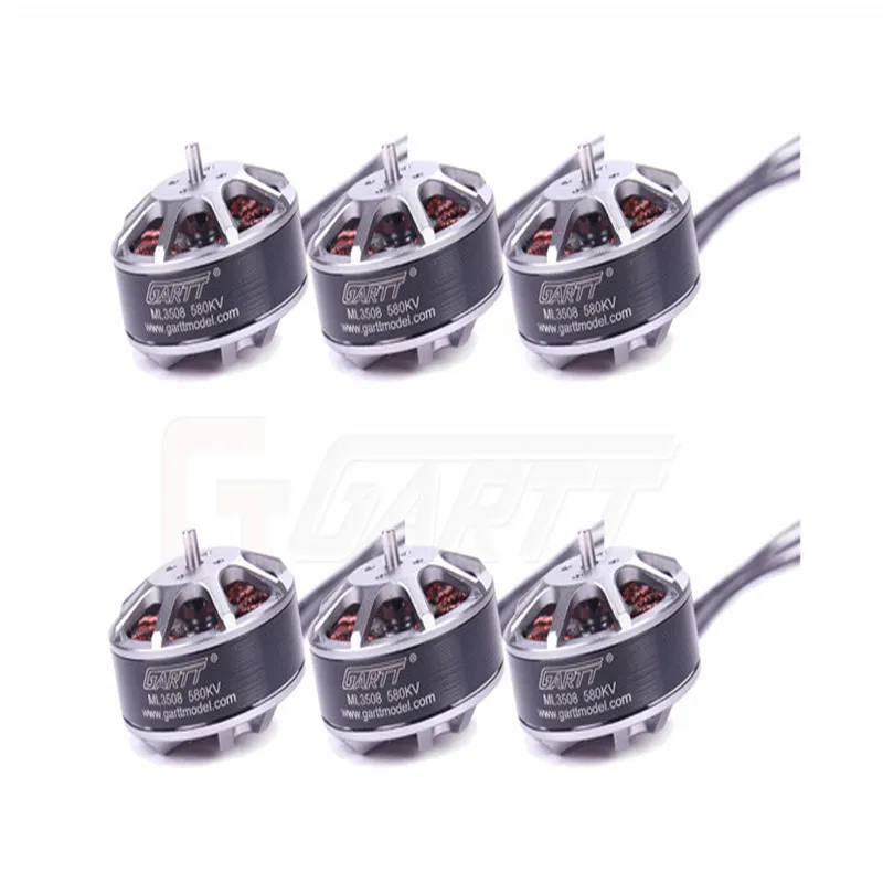 ML3508 580KV 6 шт. GARTT 3508 бесщеточный двигатель для многовинтового квадрокоптера Hexa DJI