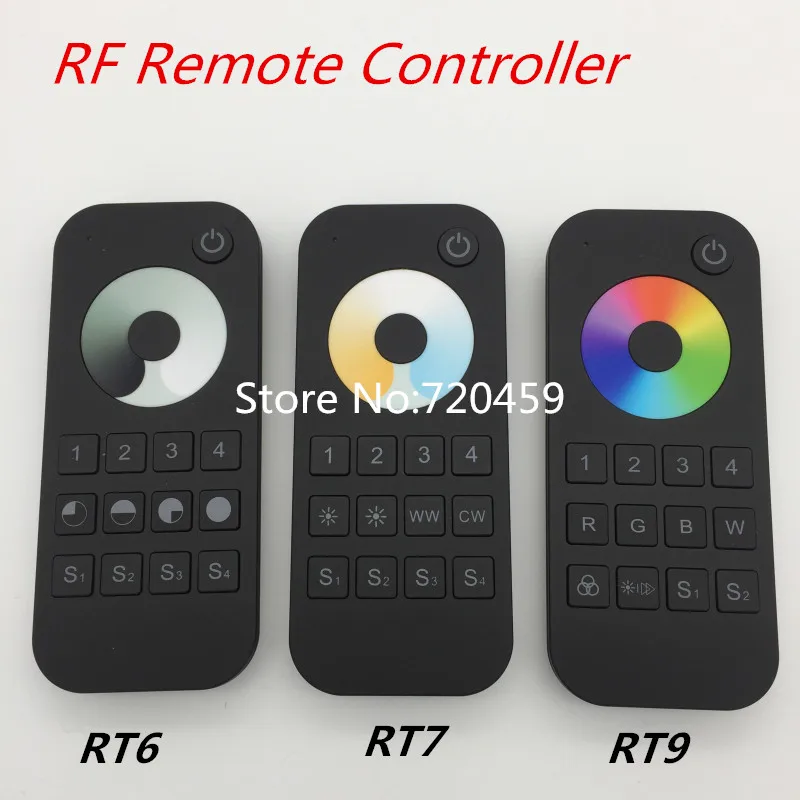 Светодиодная лента RGBW/RGB/ССТ/затемнением + 2 4 ГГц Беспроводной РЧ пульт