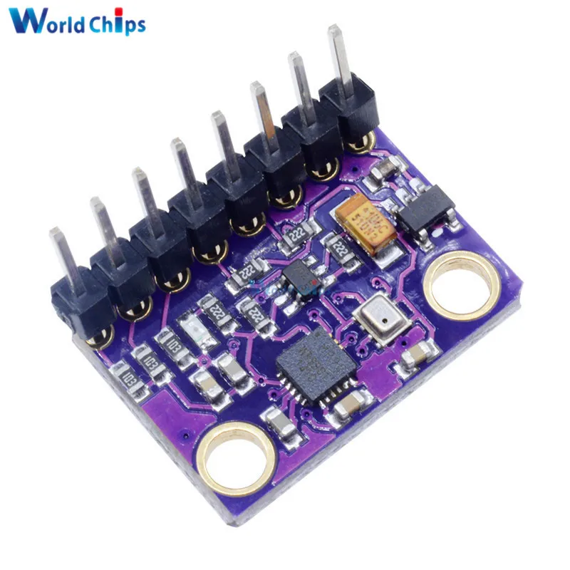 1 комплект I2C/IIC SPI гироскоп Компас с ускорением и MPU9250 BMP280 9 осями Модуль платы