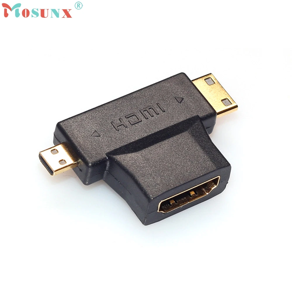 3 в 1 HDMI гнездо к мини штекер + Micro Адаптер соединитель _ kxl0227|male hdmi connector|hdmi male