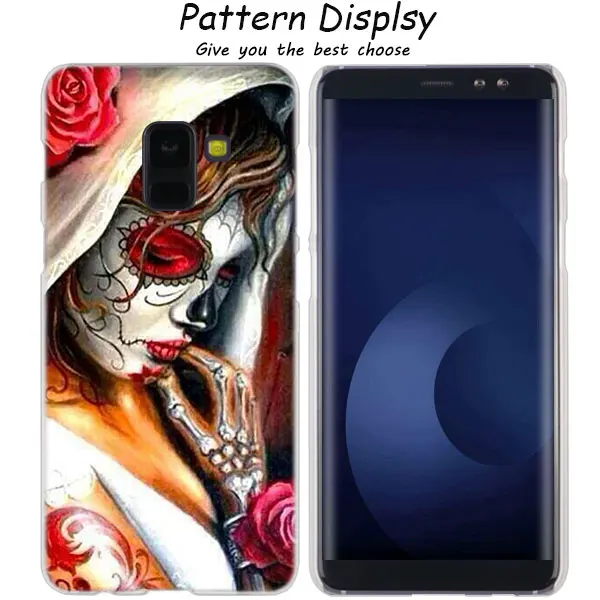 MLLSE известное изображение черепа со catrinas Модный чехол КРЫШКА ДЛЯ samsung Galaxy A6 A8 плюс A9 A7 A5 A6S A9Star Note9 8 5 4 Лидер продаж