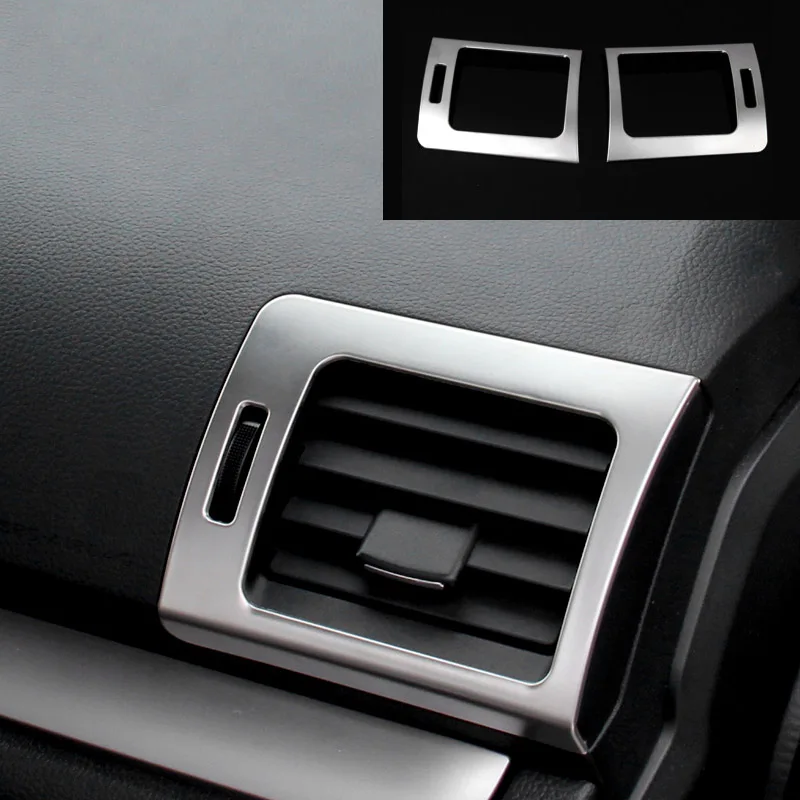 2 шт. нержавеющая сталь вентиляционное отверстие A/C рама кондиционера для Subaru XV