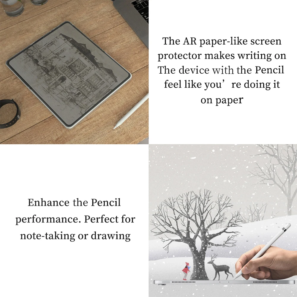 nillkin like writing on paper screen protector film matte anti glare painting for ipad pro 11 pt fluent draw and writing free global shipping