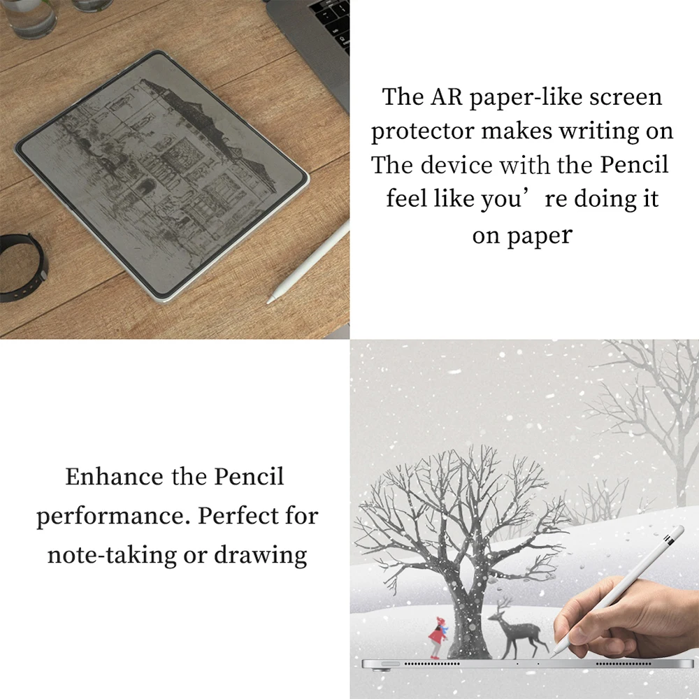Защитная пленка Nillkin Like Writing on бумажная матовая Антибликовая для iPad Pro 11 PT