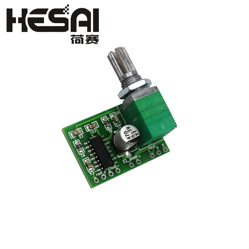 Мини PAM8403 DC 5 В 2 канала USB цифровой аудио усилитель плата модуль 2*3 Вт регулятор громкости с Potentionmeter