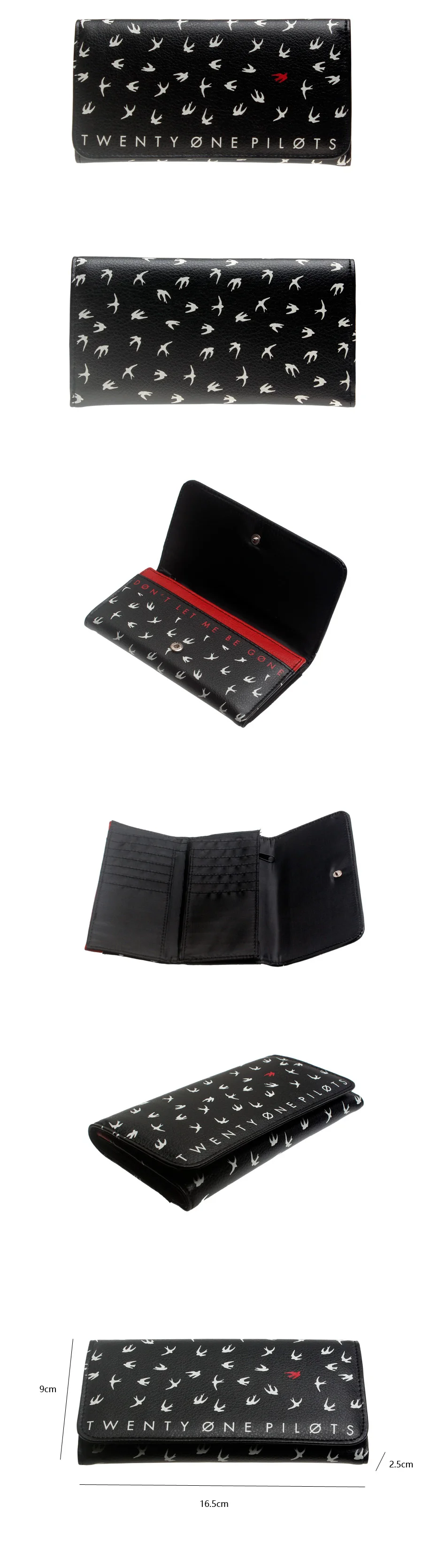 Женский кошелек Twenty one pilots DFT-6005