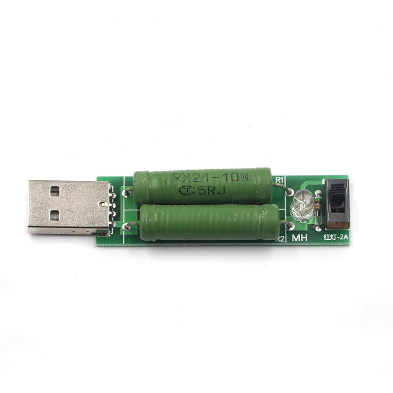 USB-инструмент для тестирования нагрузки 2 а/1 А сопротивление старению USB-адаптер