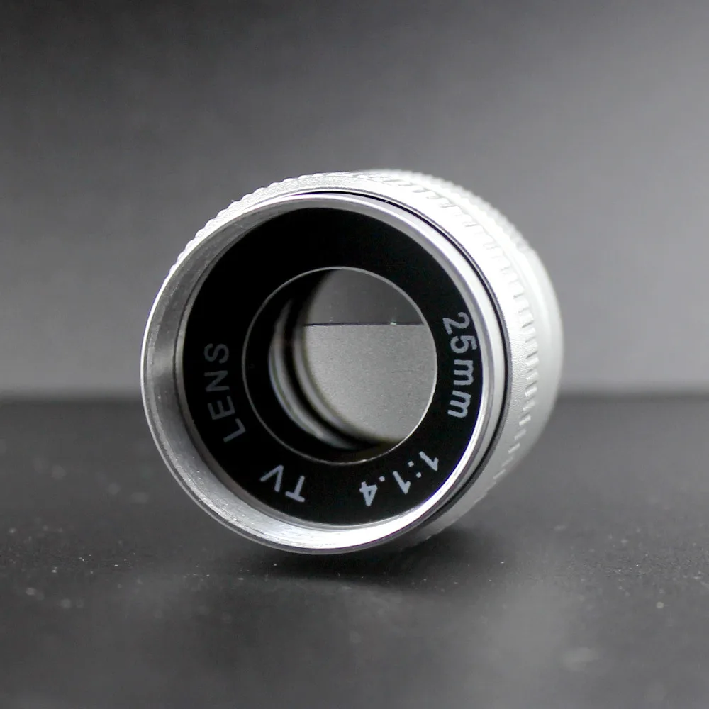 Объектив 25 мм f/1 4 C Mount CCTV f1.4 для Micro 4/3 Nex GX1 Аксессуары фотоаппаратов | Безопасность