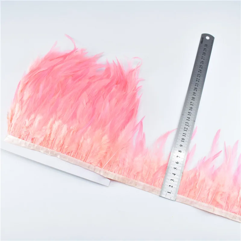 Перышки Арбузного Красного фазана/курицы перышки для рукоделия 1 ярд|Перо| |