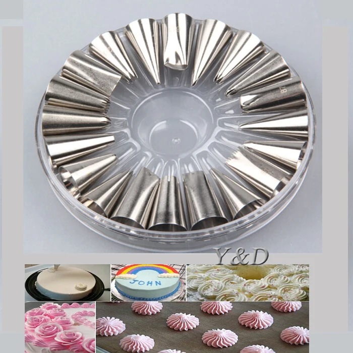 20 шт. Набор насадок для украшения торта помадки | Дом и сад