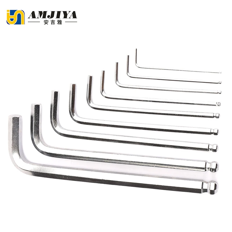 9Pcs Hex Key Set Double Wrench Ended Socket Torque Allen L-type Repair Tool Spanner | Инструменты