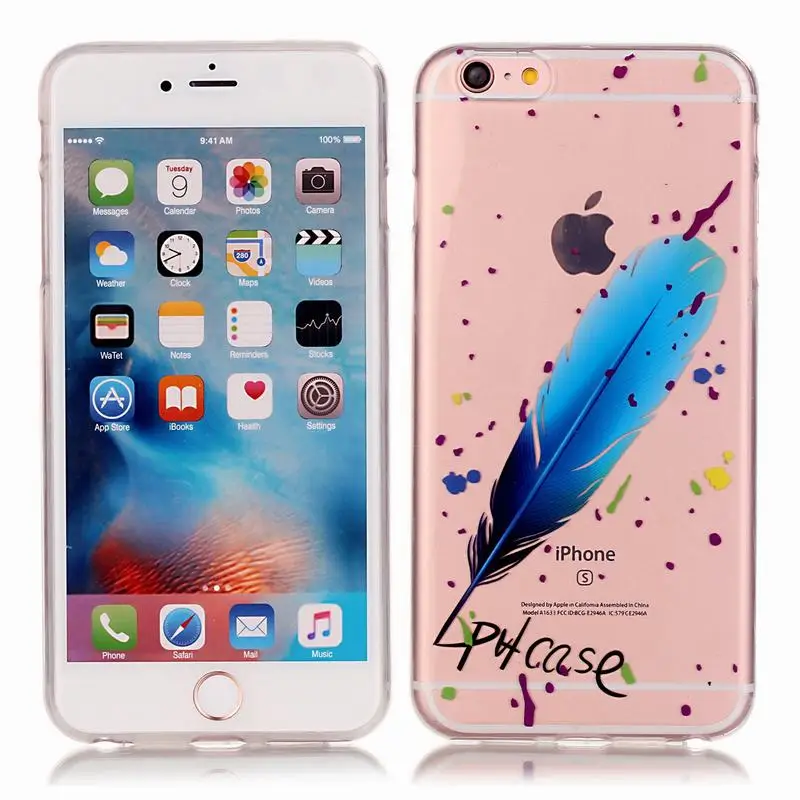 ТПУ силиконовый чехол для iPhone 5 5S SE 6 S 7 8 3D цветы симпатичный плюс крышка блеск