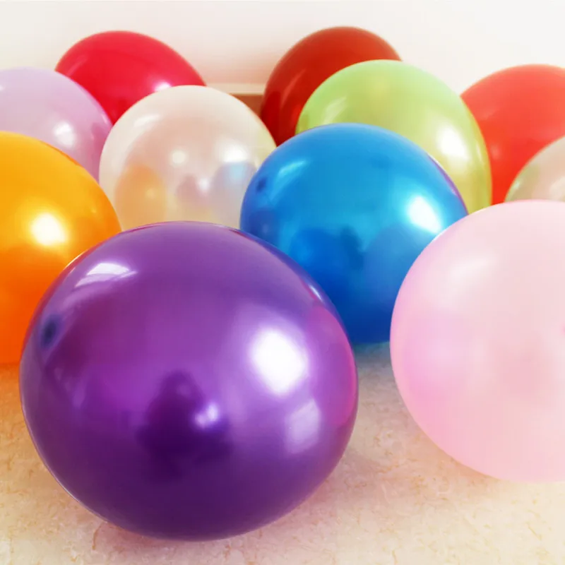 100 шт./лот металлические шарики жемчужные шары свадебные на день рождения розовые