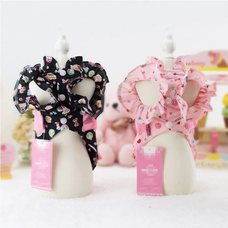 Abrlo Puppy Новая модная Однотонная юбка для питомца собаки галстук-бабочка животных