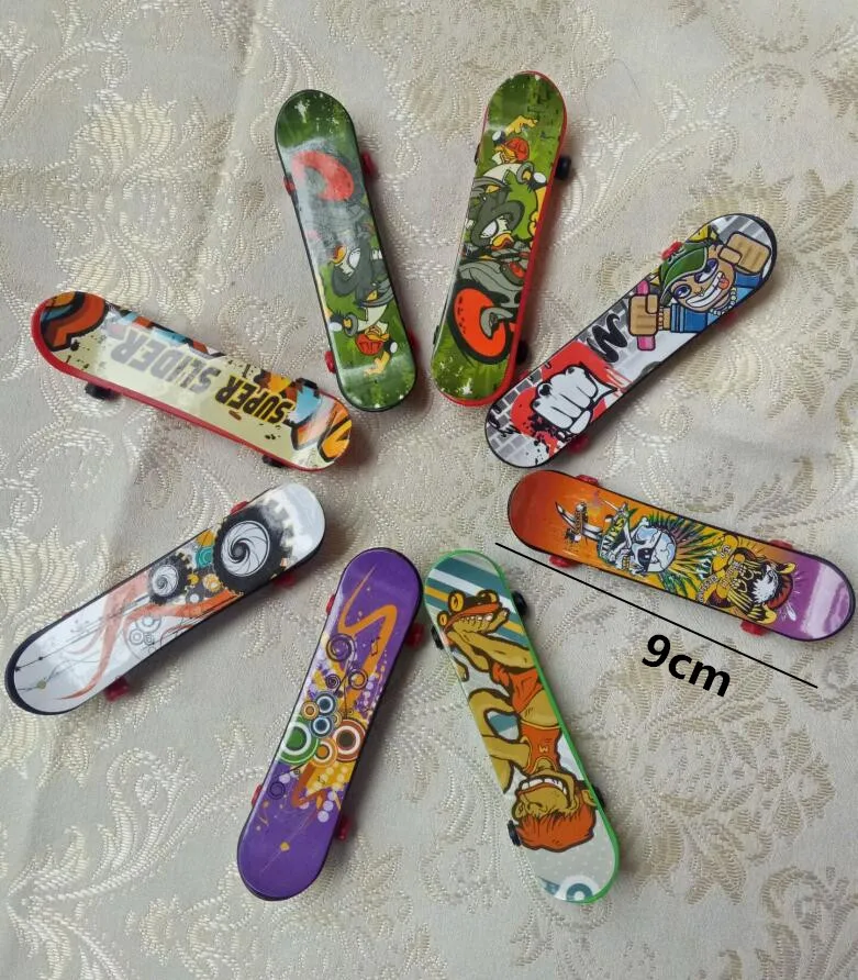 8 шт. фингерборд мини-скейтборд для Tech Deck сплав скраб скутер пальца скейтборд