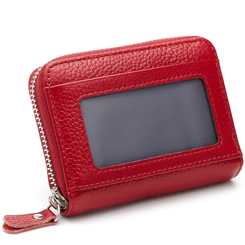 Женский кожаный кошелек для монет из коровьей кожи многофункциональный женский