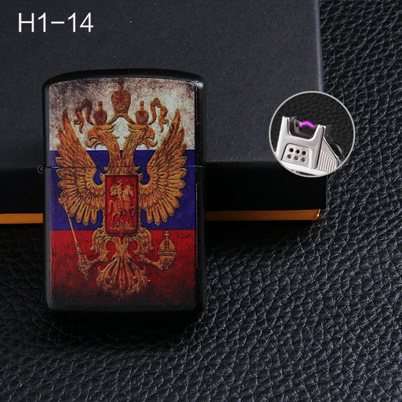 Bird Высокое качество самая дешевая дуговая Зажигалка Ветрозащитная USB Электронная Зажигалка Череп дешевая перезаряжаемая Зажигалка беспламенная подарочная коробка - Цвет: Bird