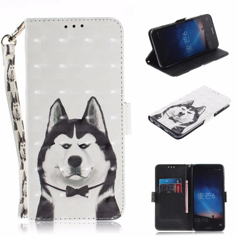 Чехол для телефона DAXING s HUAWEI mate 10 lite чехол Fundas RNE L21coque 3D Рисунок кошелек откидная