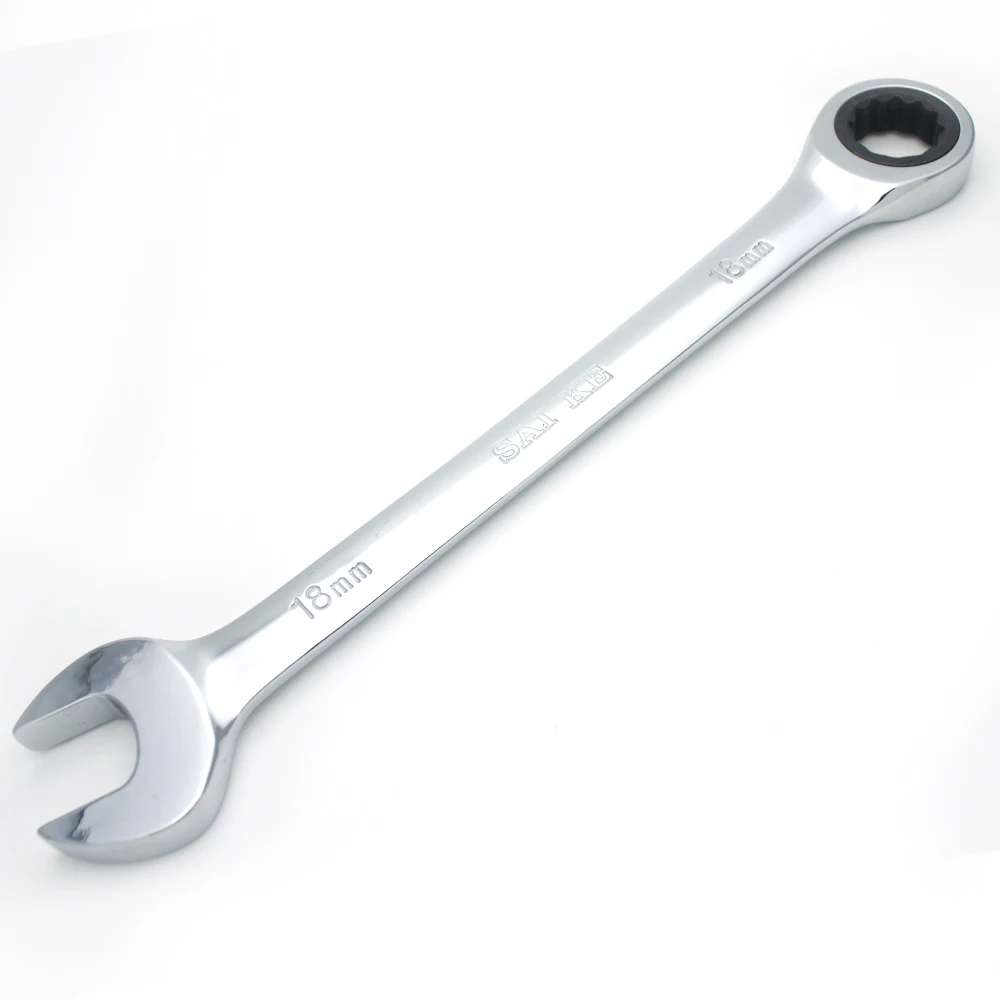 Набор гаечных ключей с храповым механизмом 18 мм инструменты для мелких зубьев и