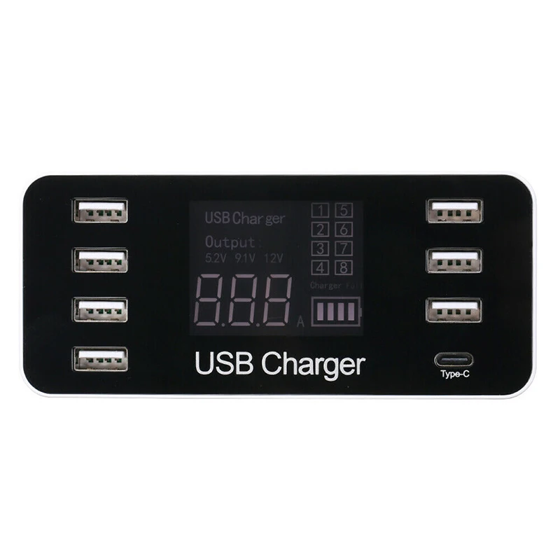 8 портов Мульти USB зарядное устройство концентратор Быстрая зарядка 3 0 Usb