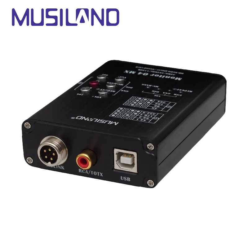 Оригинальный Musiland Мониторы 04 MX USB звуковая карта и HiFi аудио плеер 32 бит HD 2 в одном