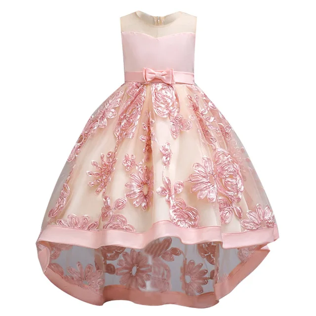 Vestidos Infantil Toddler Girls Dress 2019 Summer Children Elegant Princess Kids Dresses For Birthday Party | Детская одежда и
