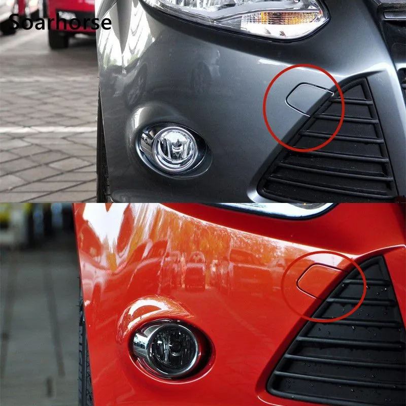 Soarhorse для Ford Focus III MK3 2011 2012 2013 буксировочная крышка переднего бампера прицепа крышка BM51-17A989-A
