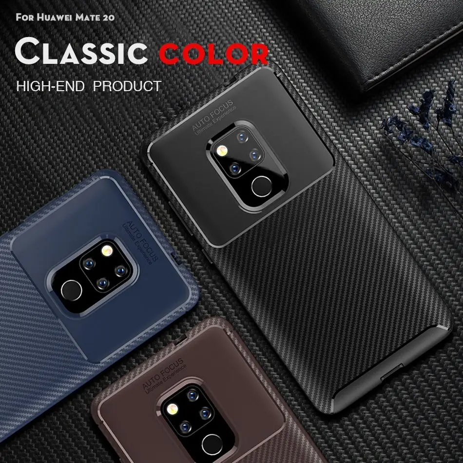 Чехол для huawei mate 20 Pro силиконовый мягкий чехол из ТПУ P20 Lite Honor 8X Max Note 10 X