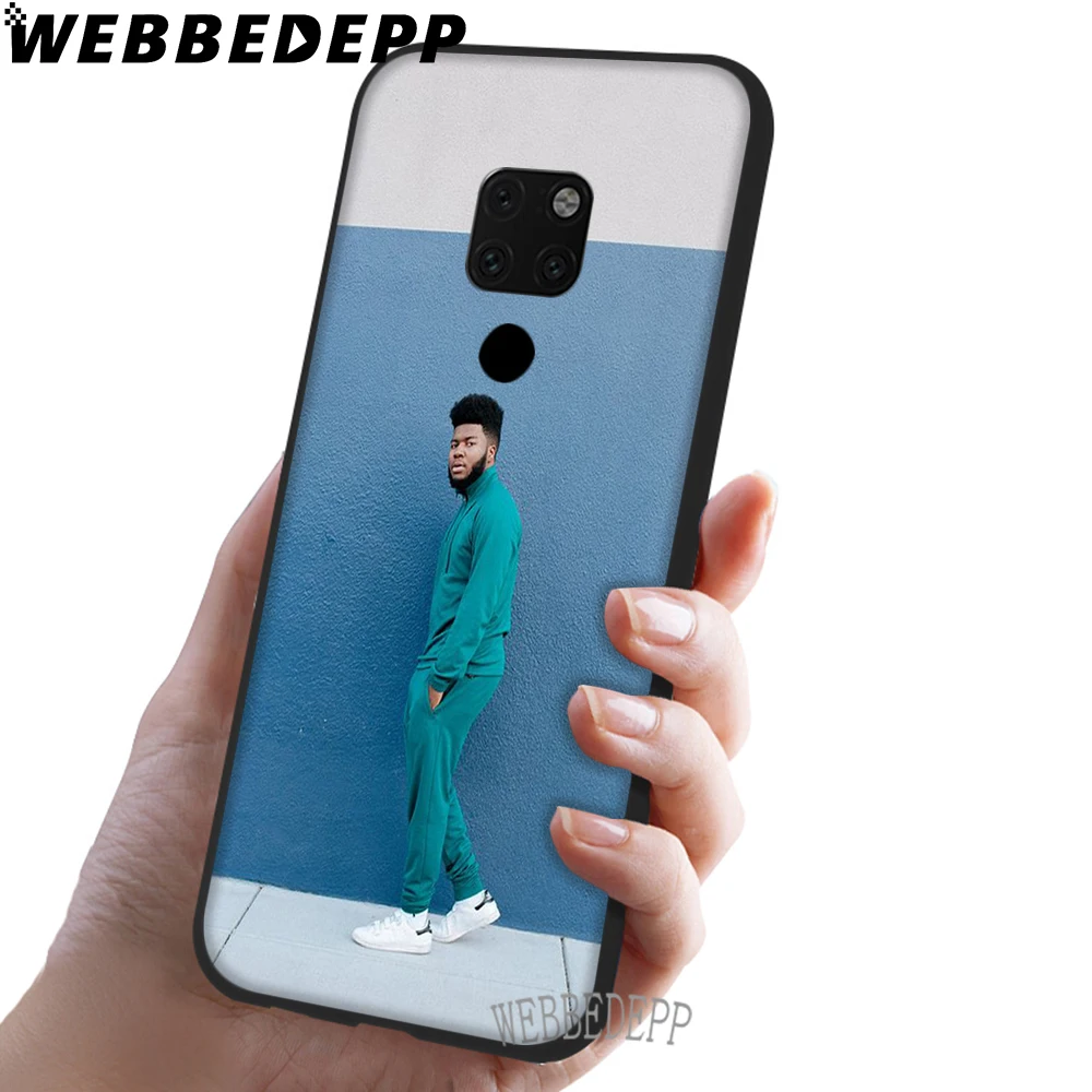 WEBBEDEPP Khalid Мягкий ТПУ чехол для Huawei Y6 Y7 Prime Y9 Mate 10 20 Lite Pro Nova 2i 3i 4 | Мобильные телефоны