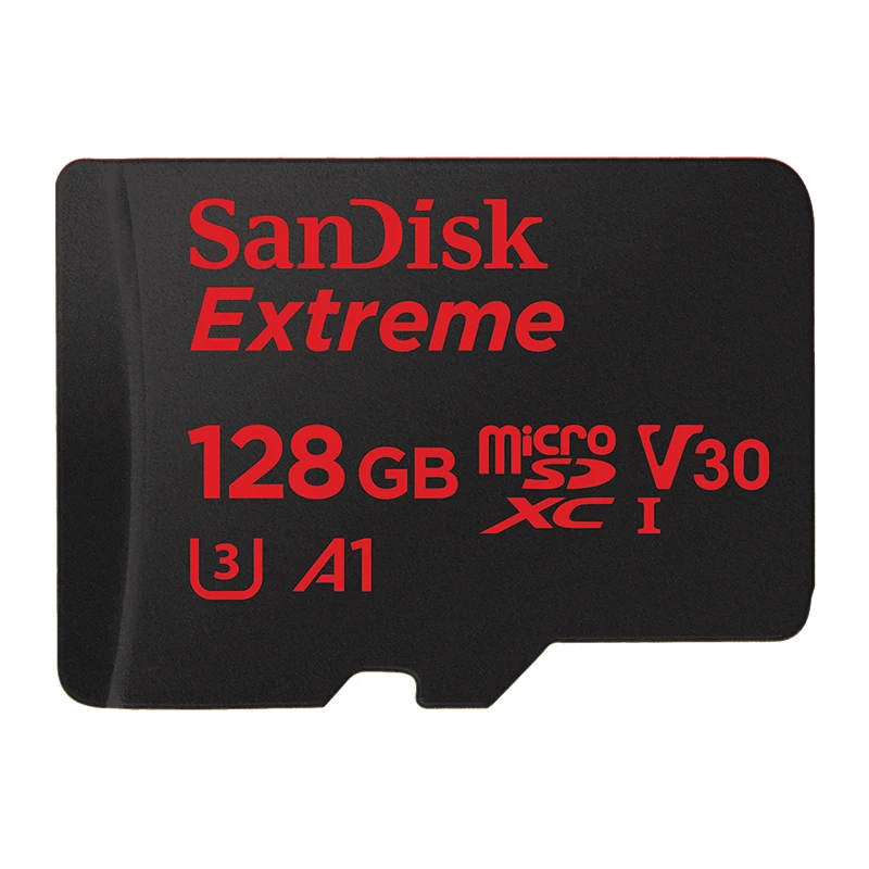SanDisk Memory Card Extreme UHS-I microSDHC/microSDXC Class10 Trans Flash 100MB/s 32GB 64GB 128GB TF C10 U3 V30 SDSQXNE | Компьютеры и