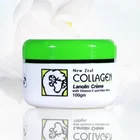 Коллагеновый крем JYP NewZealand Lanolin, Увлажняющий дневной крем для лица с витаминами E и алоэ для сухой кожи, питающий от морщин