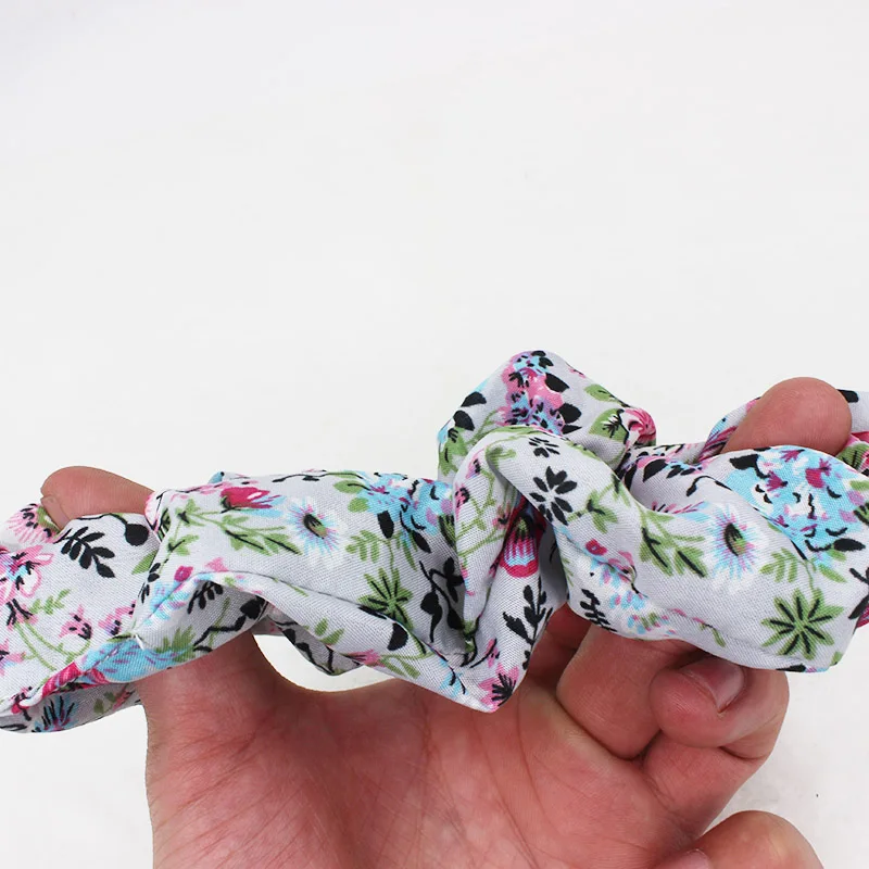 Цветочные женские аксессуары для волос ALTOBEFUN резинки модный эластичный