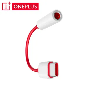 Оригинальный переходник для OnePlus 6T, 8T, 7 Pro, usb Type-C на 3,5 мм разъем для наушников, Aux, для OnePlus 99 Pro, Nord