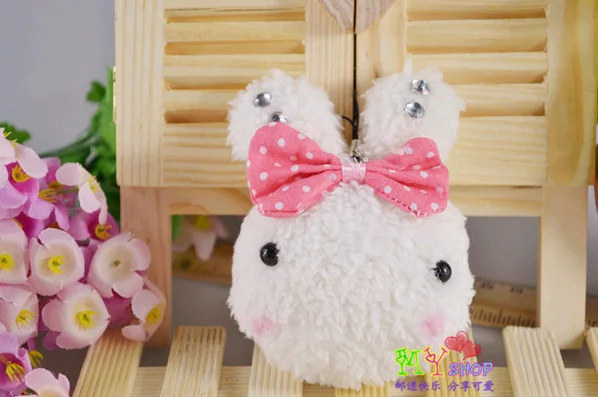

Rice balls rabbit bags mobile phone ornaments children plush toys