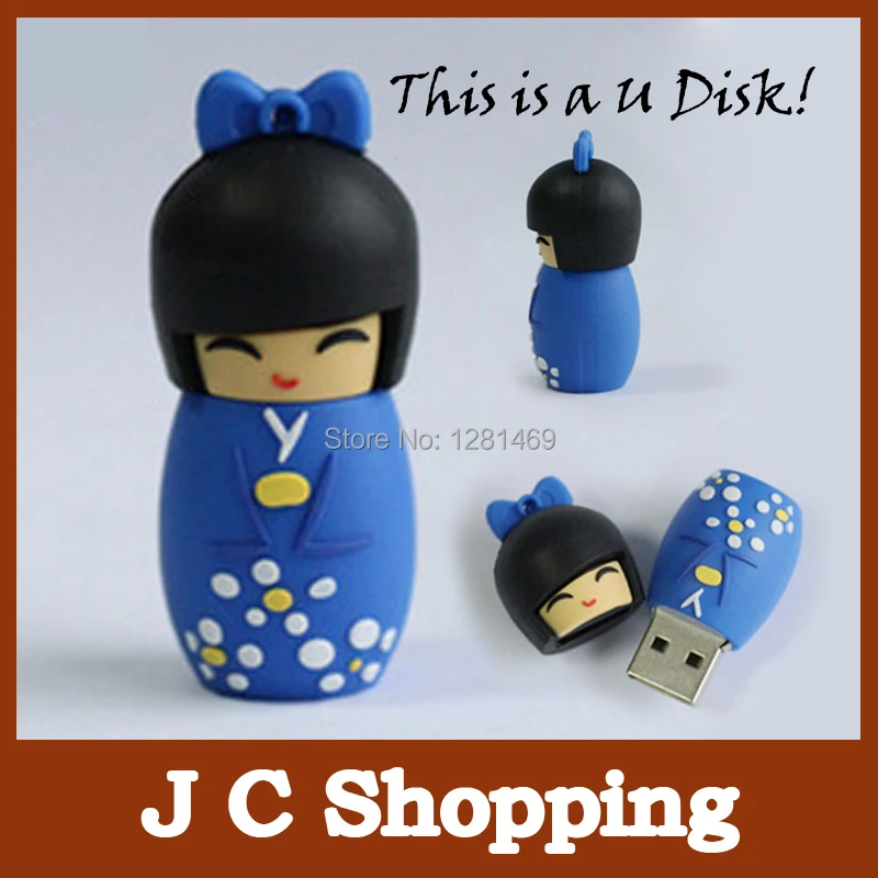 U-диск японские куклы usb флэш-накопитель 2g 4g 8g 16g 32g 64g флэш карта памяти Флеш