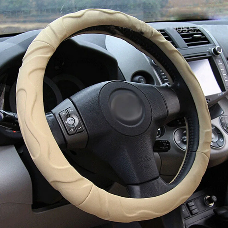 Автомобильный чехол для рулевого колеса брендовый автомобильный управление