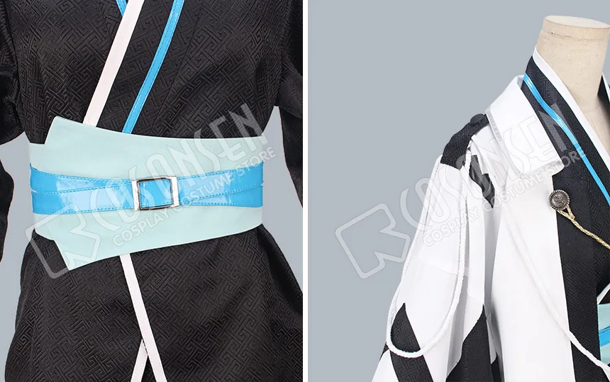 COSPLAY ONSEN Tsukiuta анимация AGF2016 группы Six Gravity Aoi Satsuki Косплей Костюм Полный комплект