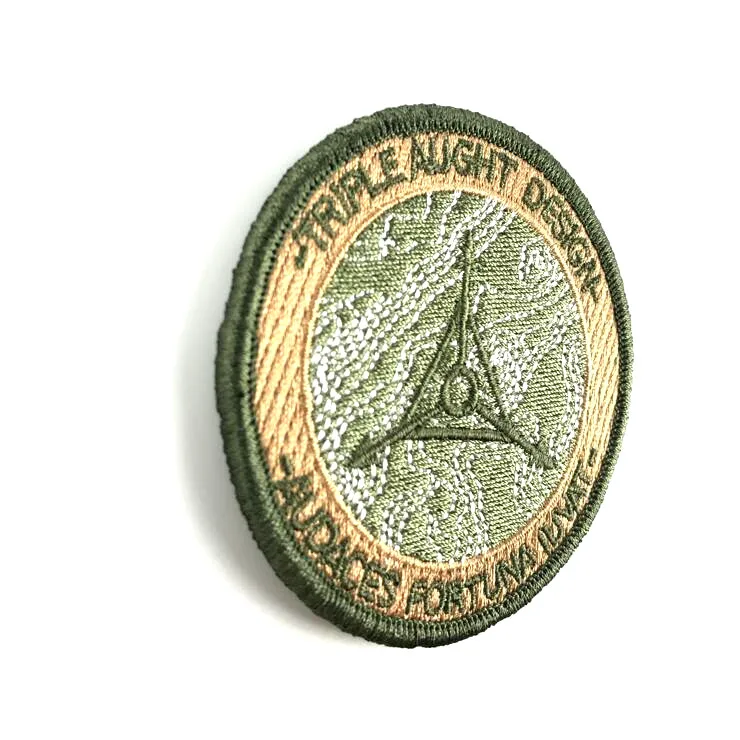 

20pcs Embroidery TAD Tactical Patch Hook Military Armband Cloth 3D Combat Morale Badge Army Brassard 7*7cm