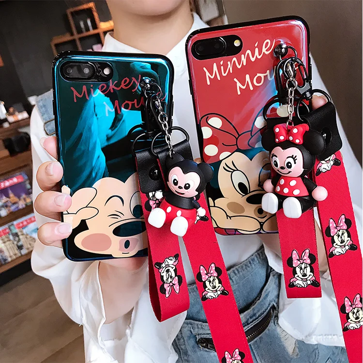 Чехол для iPhone XR Дейзи Дональд Дак милый мягкий чехол с мультяшным рисунком XS Max X 7 p