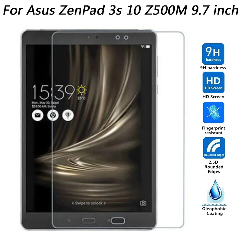 Закаленное стекло для Asus Zenpad 3 S 10 0 Z500 Z500M защитный экран планшета закаленное 9H