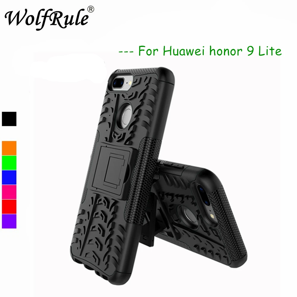 Wolfrole Huawei Honor 9 Lite чехол TPU + жесткий пластиковый для телефона 5 65&quot | Мобильные