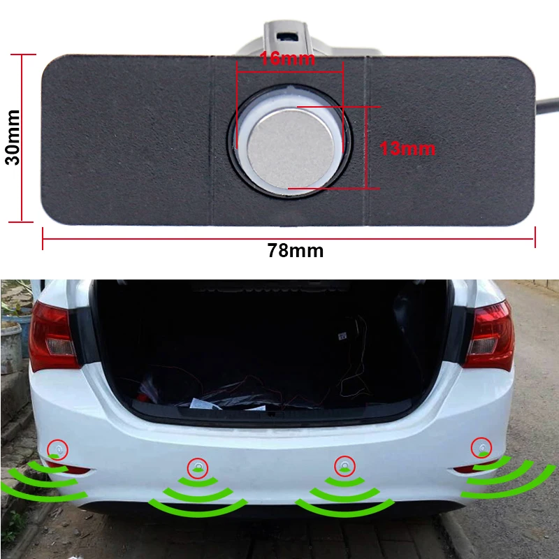 Двухъядерный процессор автомобильный Видео парковочный датчик запасная