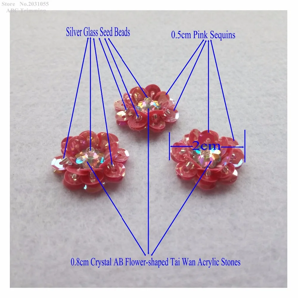 Новинка 3D блестящее стеганое платье с блестками и цветочной аппликацией швейное