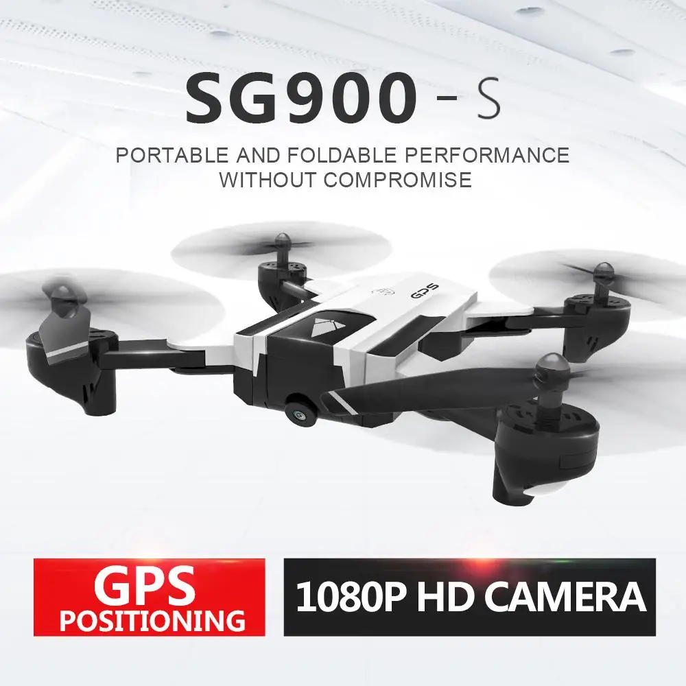 

SG900-S GPS Дрон с камерой HD 1080P Профессиональный FPV Wifi радиоуправляемые дроны удержание высоты автоматический возврат Дрон Радиоуправляемый кв...