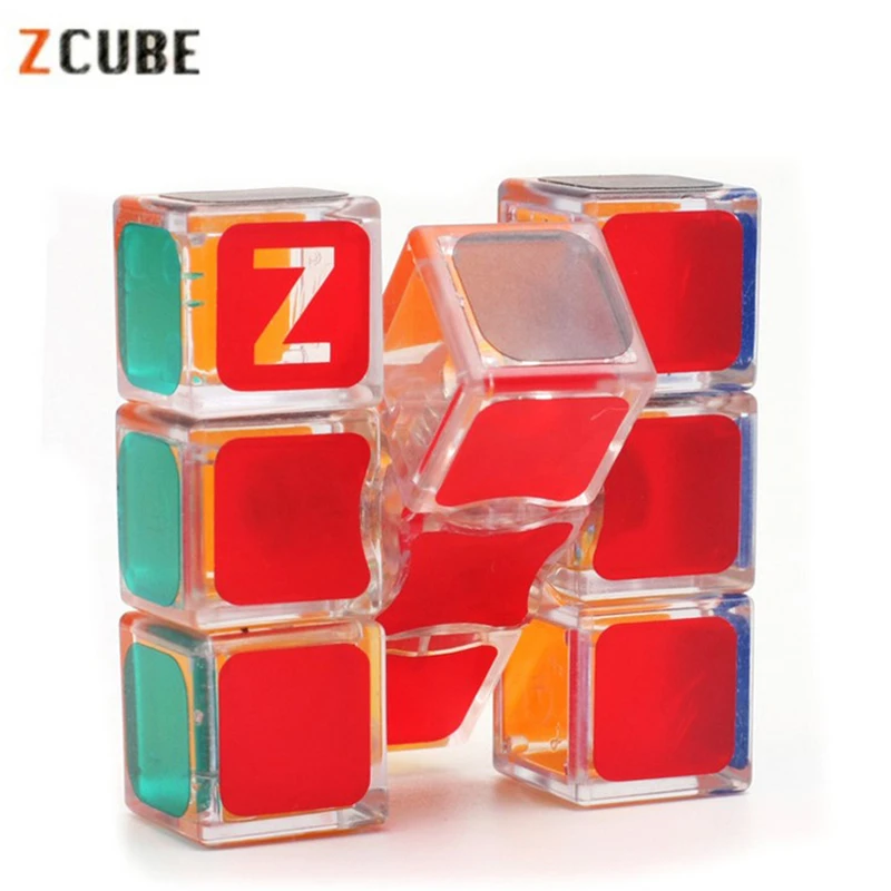 Новинка ZCUBE 133 магический куб 1x3x3 флоппи головоломка кубики для мозга игрушки