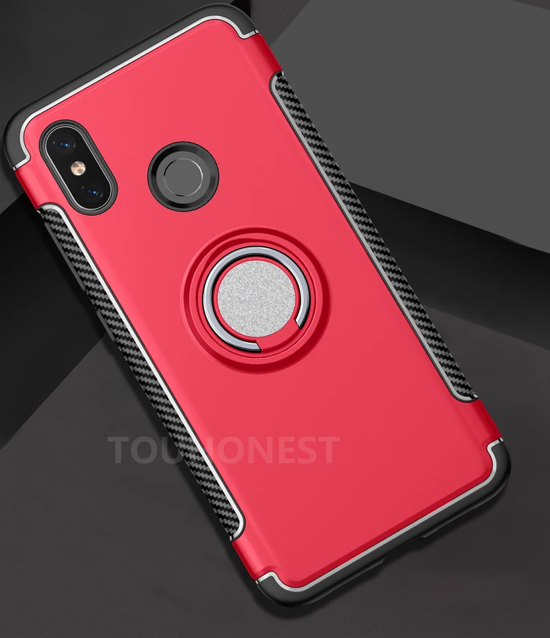 Противоударный чехол с кольцом для Xiao mi Red mi Note 5 Pro Note 7 6 Pro 6 S2 чехол для Xiaomi mi 9 T 8 lite F1 A1 A2 lite K20 чехол s
